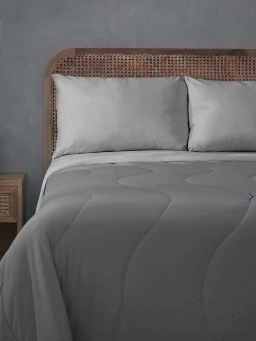 TWIN REST Evercool Cooling Comforter Blanket Hot Sleeper Grey